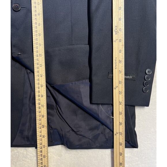 New Jos A Bank 41R Traveler Navy Blue Blazer Sport Coat Jacket - Picture 12 of 16